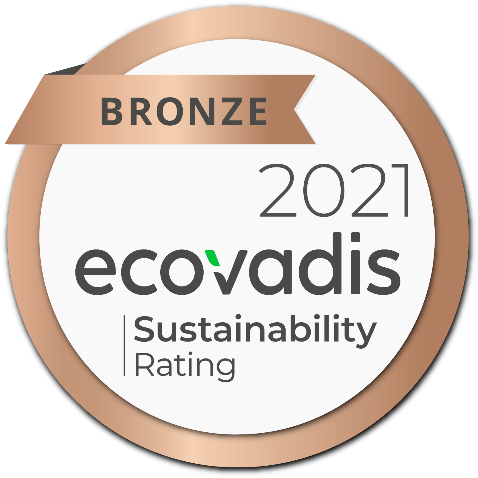 Picto médaille bronze ECOVADIS 2021